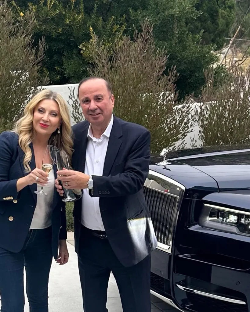 Michael Sarian (seen right with wife Evelina) is the former CEO of Healthcare Systems of America.