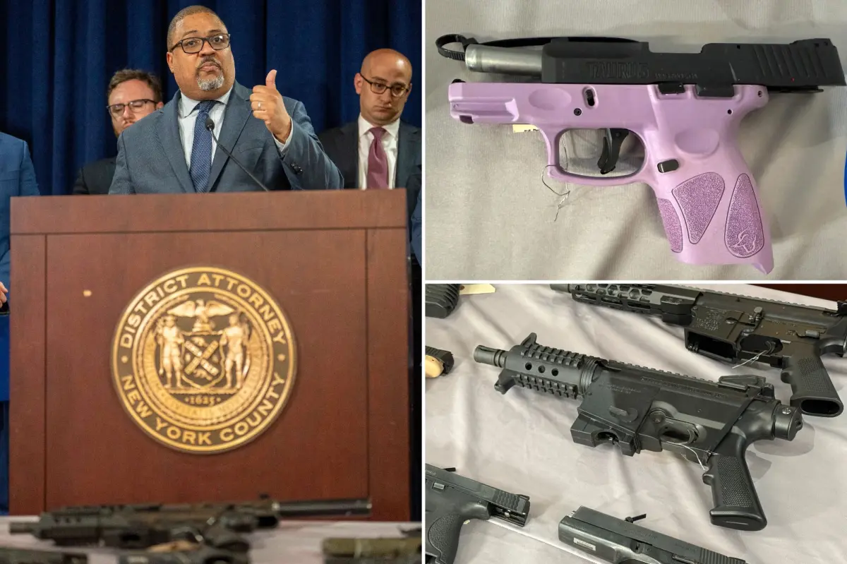 Father-son duo peddled ghost guns — including lilac revolver and Uzi — in illicit ‘Iron Pipeline’: NYC cops