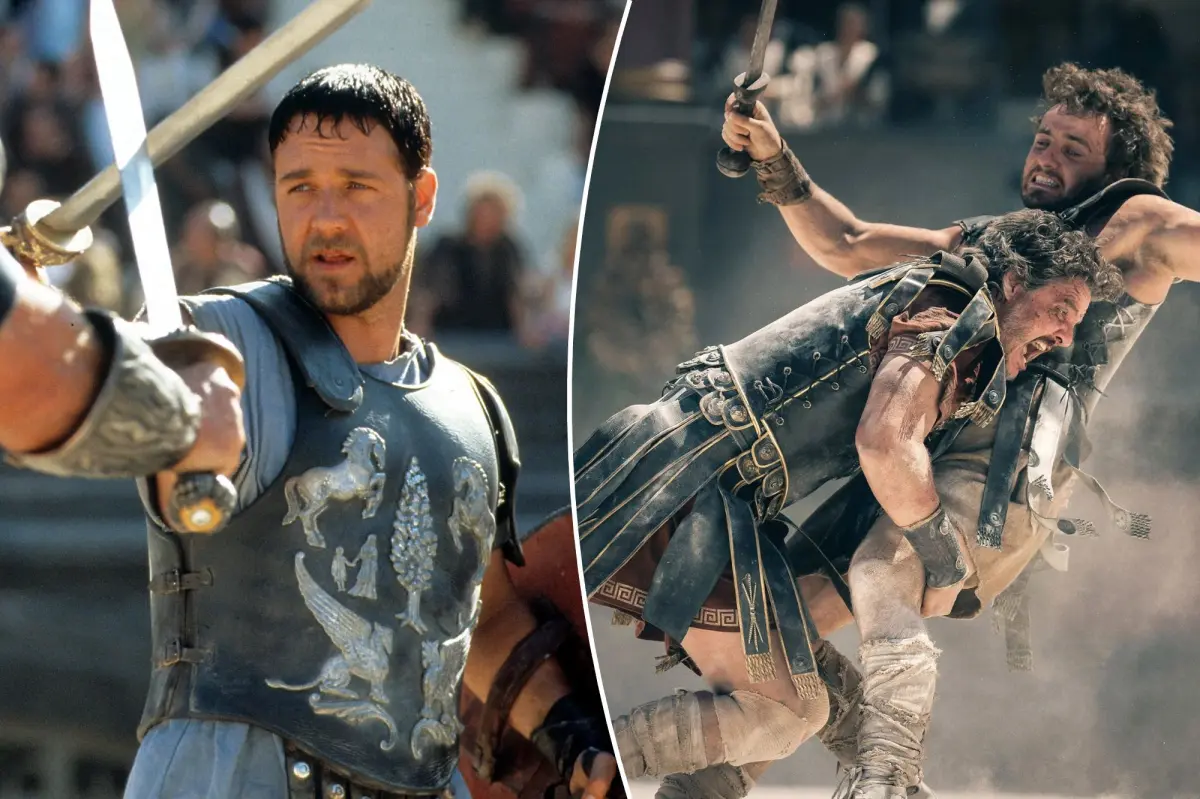 Russell Crowe says ‘Gladiator II’ failed because it lacked original film’s ‘moral core’