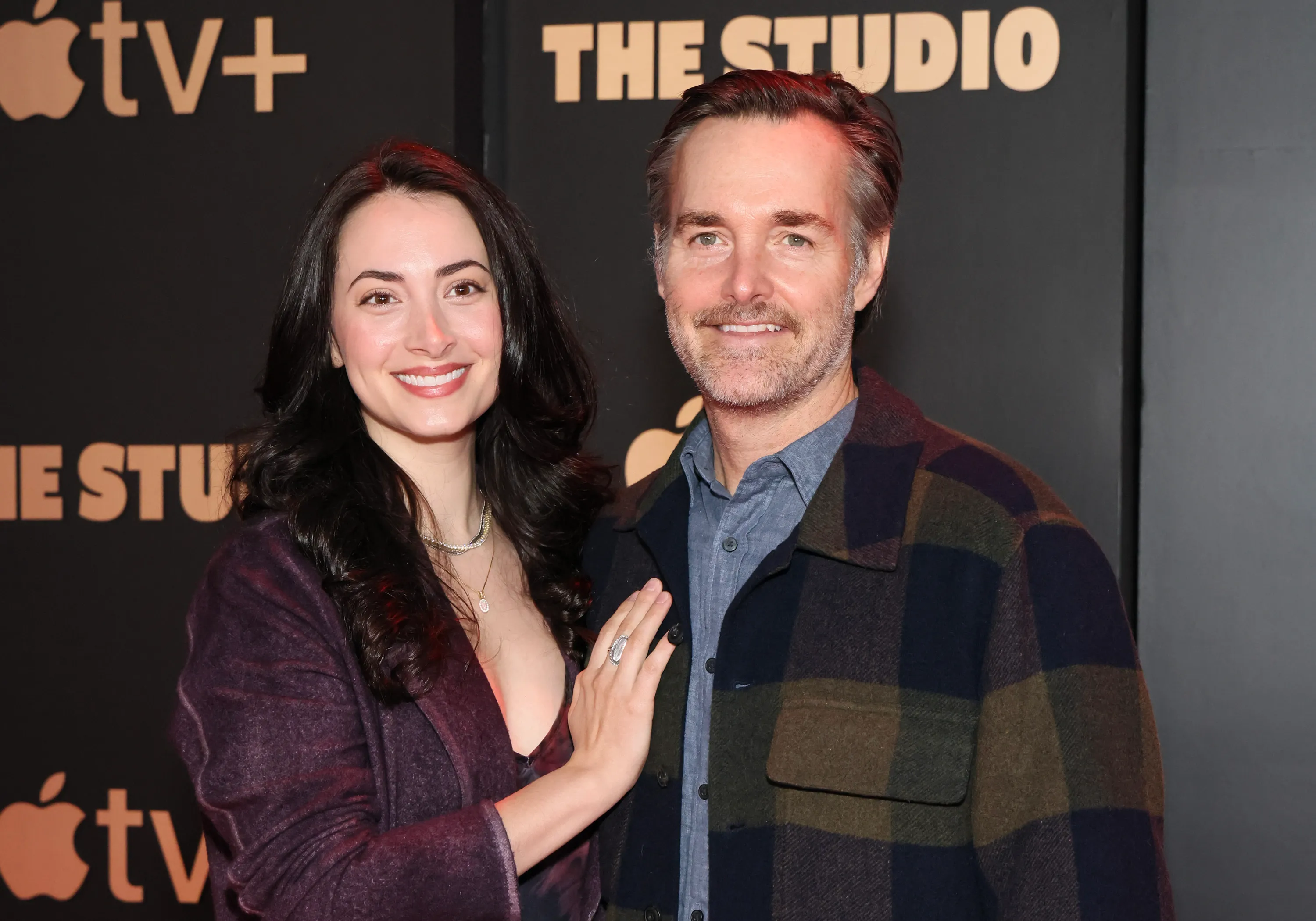 Olivia Modling and Will Forte attend the premiere of Apple TV+'s
