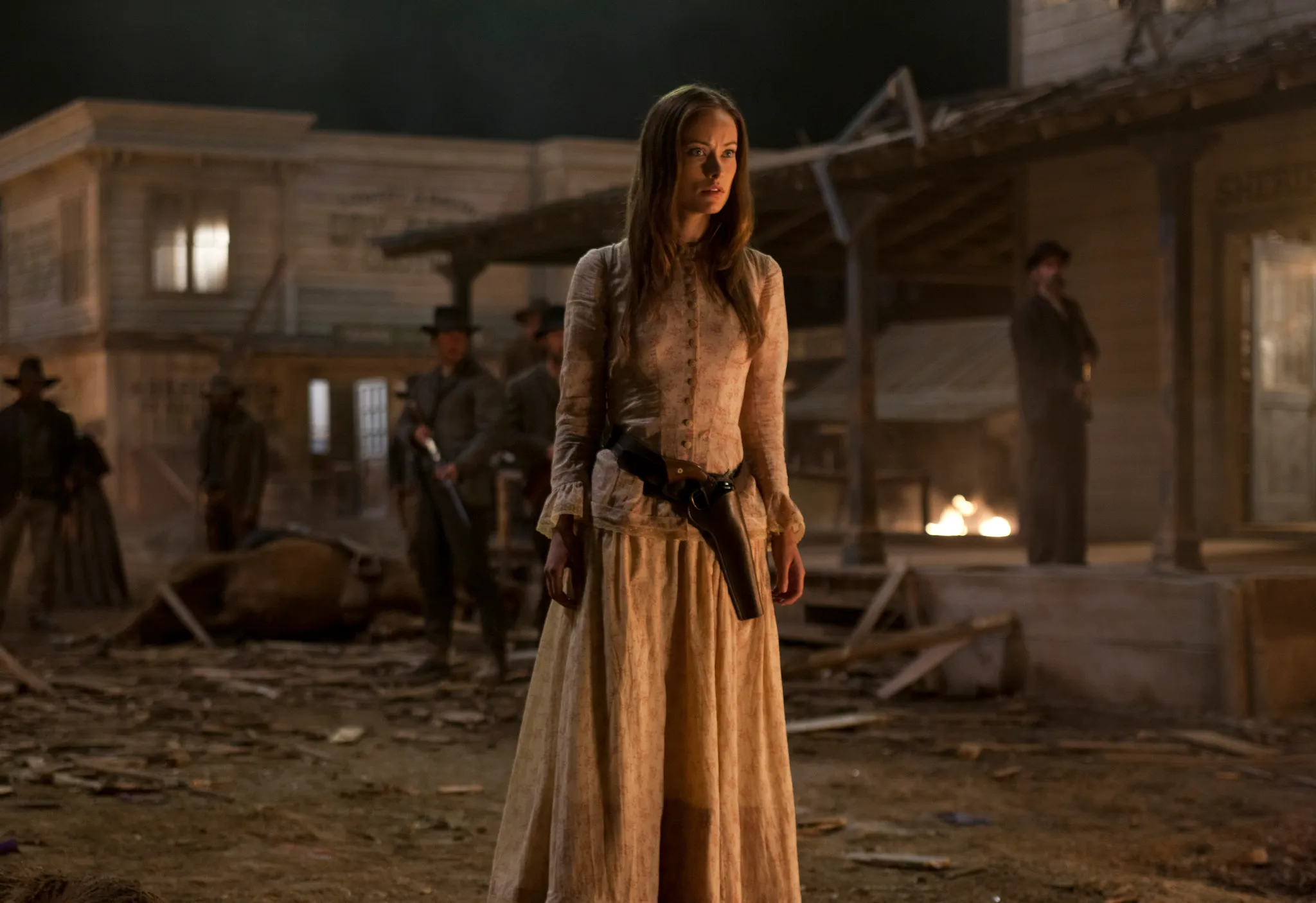 Olivia Wilde as Ella Swenson in "Cowboys & Aliens."