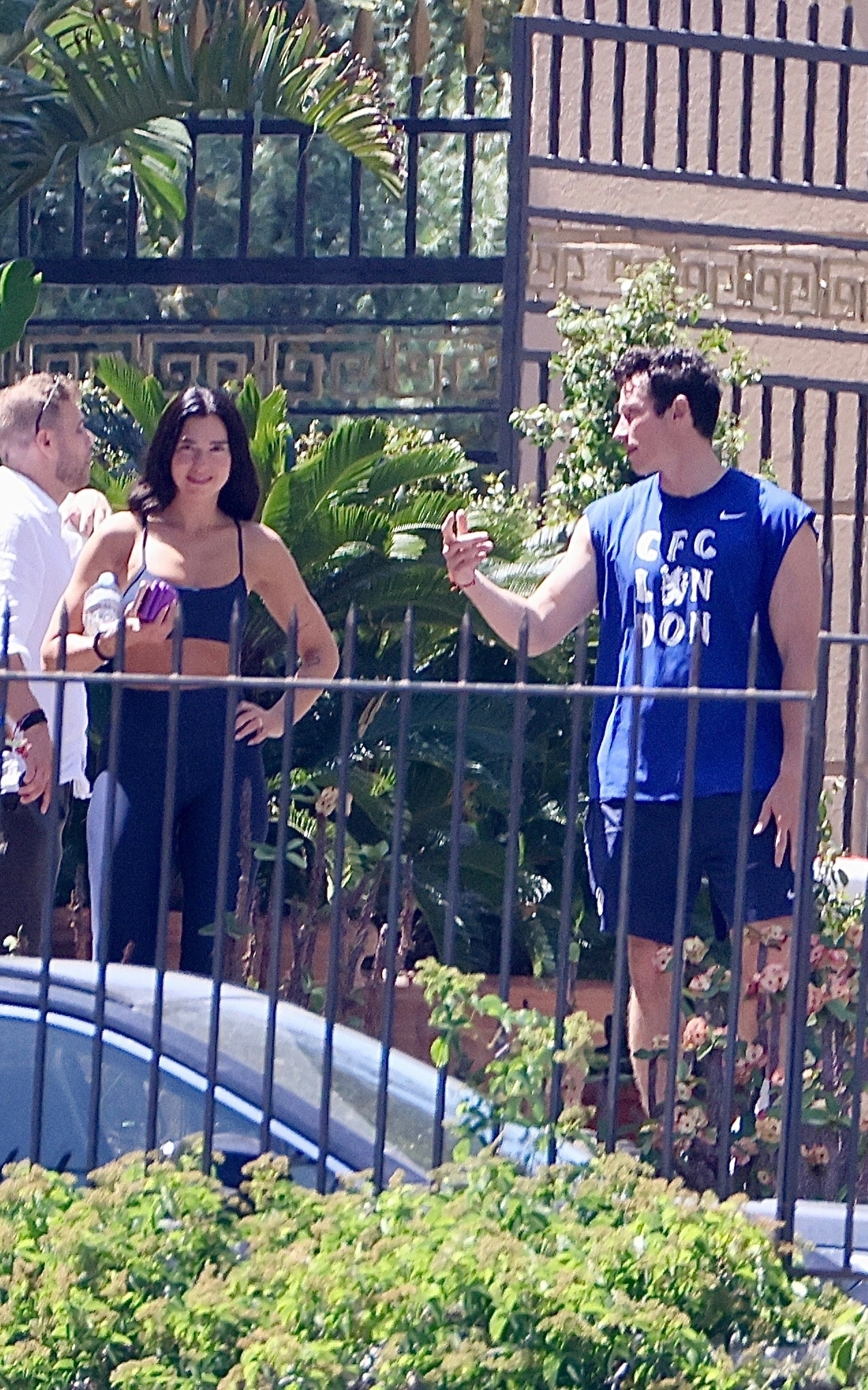 Dua Lipa and Callum Turner in Italy