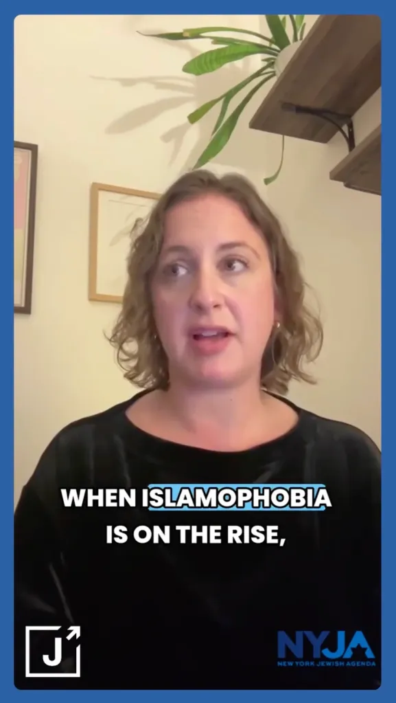 Phylisa Wisdom, who leads the city's effort to fight antisemitism. 