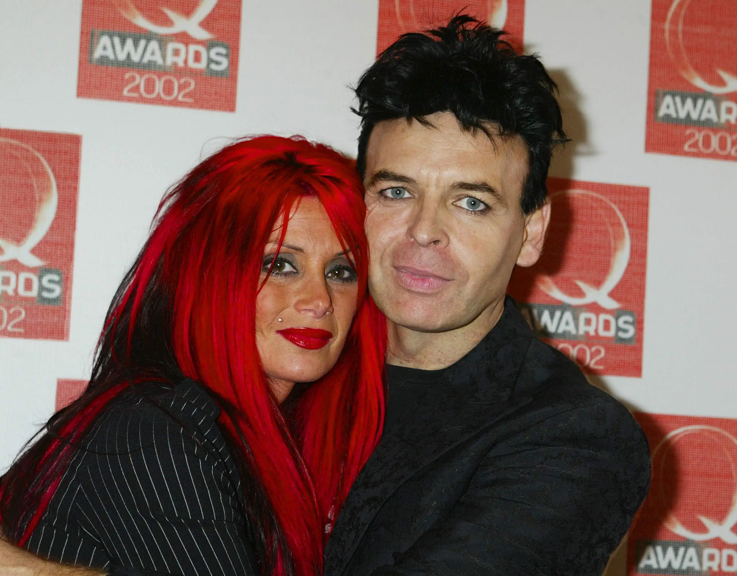 Gary Numan and wife Gemma at the Q Awards in London.