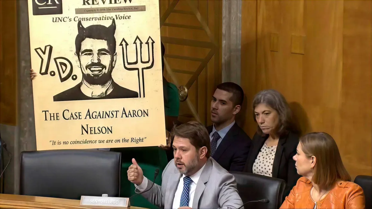 Trump nominee defends image of Jewish man with ‘pitchfork and horns’ at Senate grilling