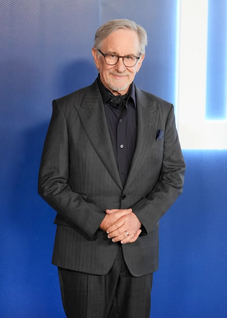 Steven Spielberg smiling at the "Disclosure Day" New York Premiere.