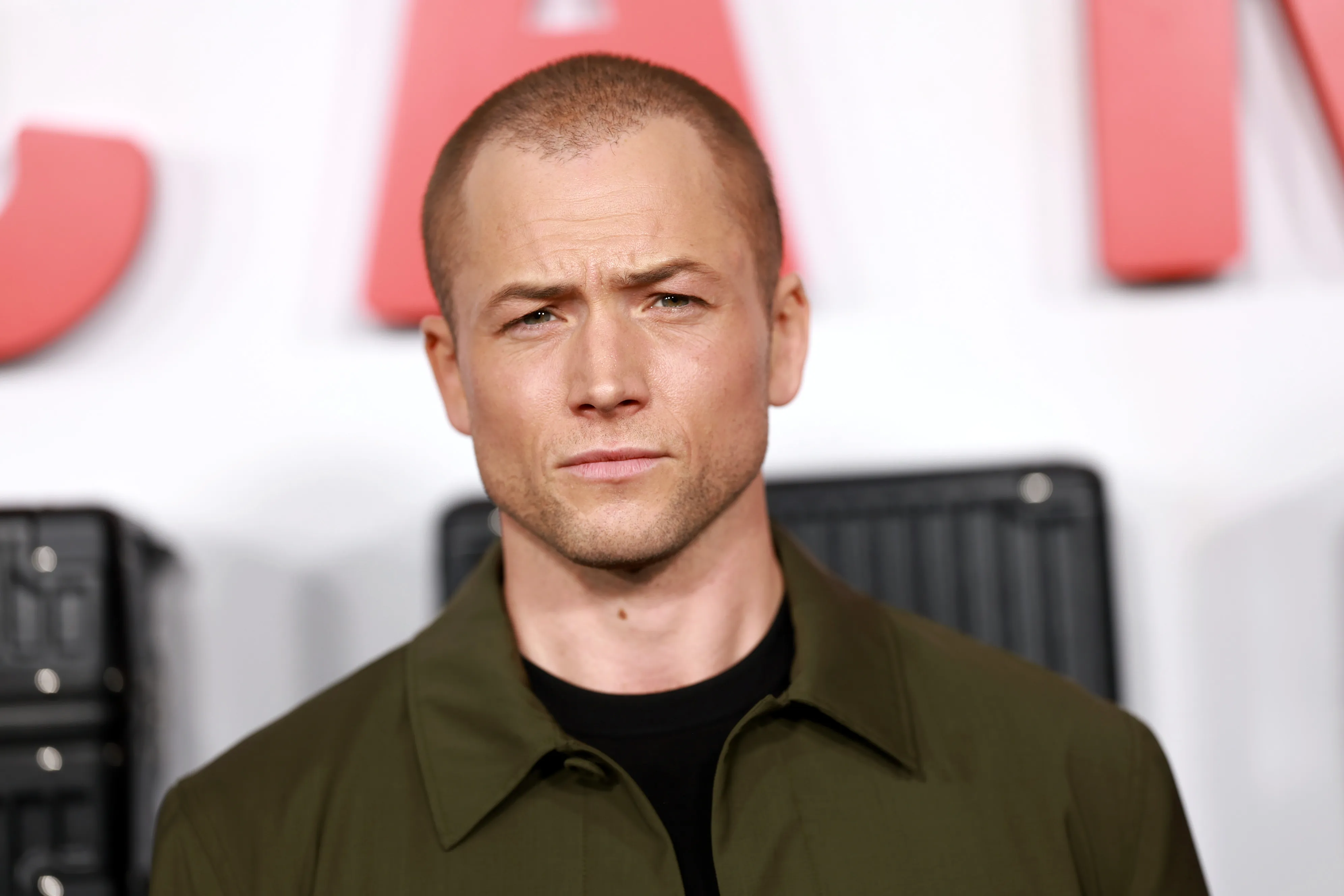 Taron Egerton attending the premiere of Netflix's 