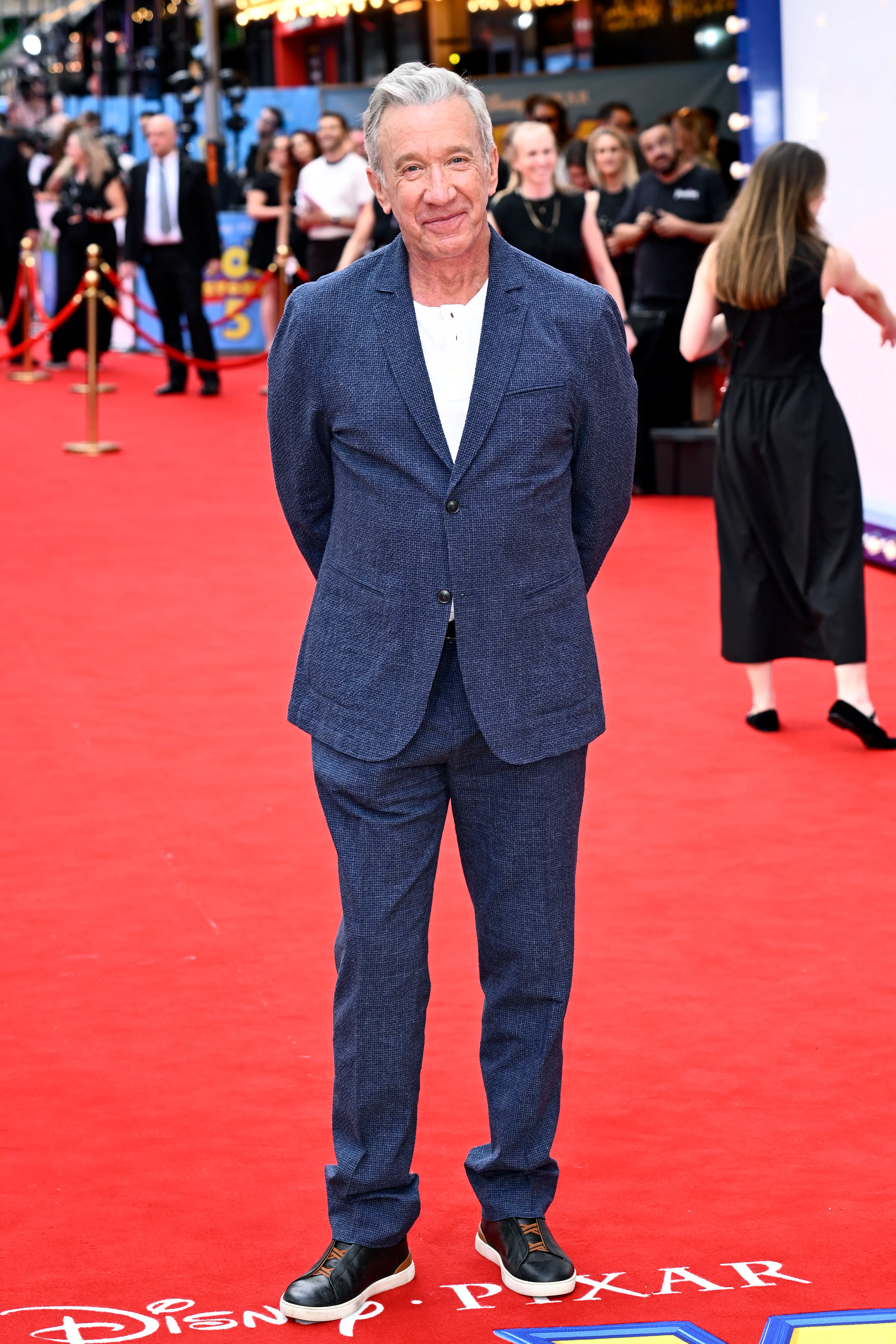 Tim Allen at "Toy Story 5" premiere in London