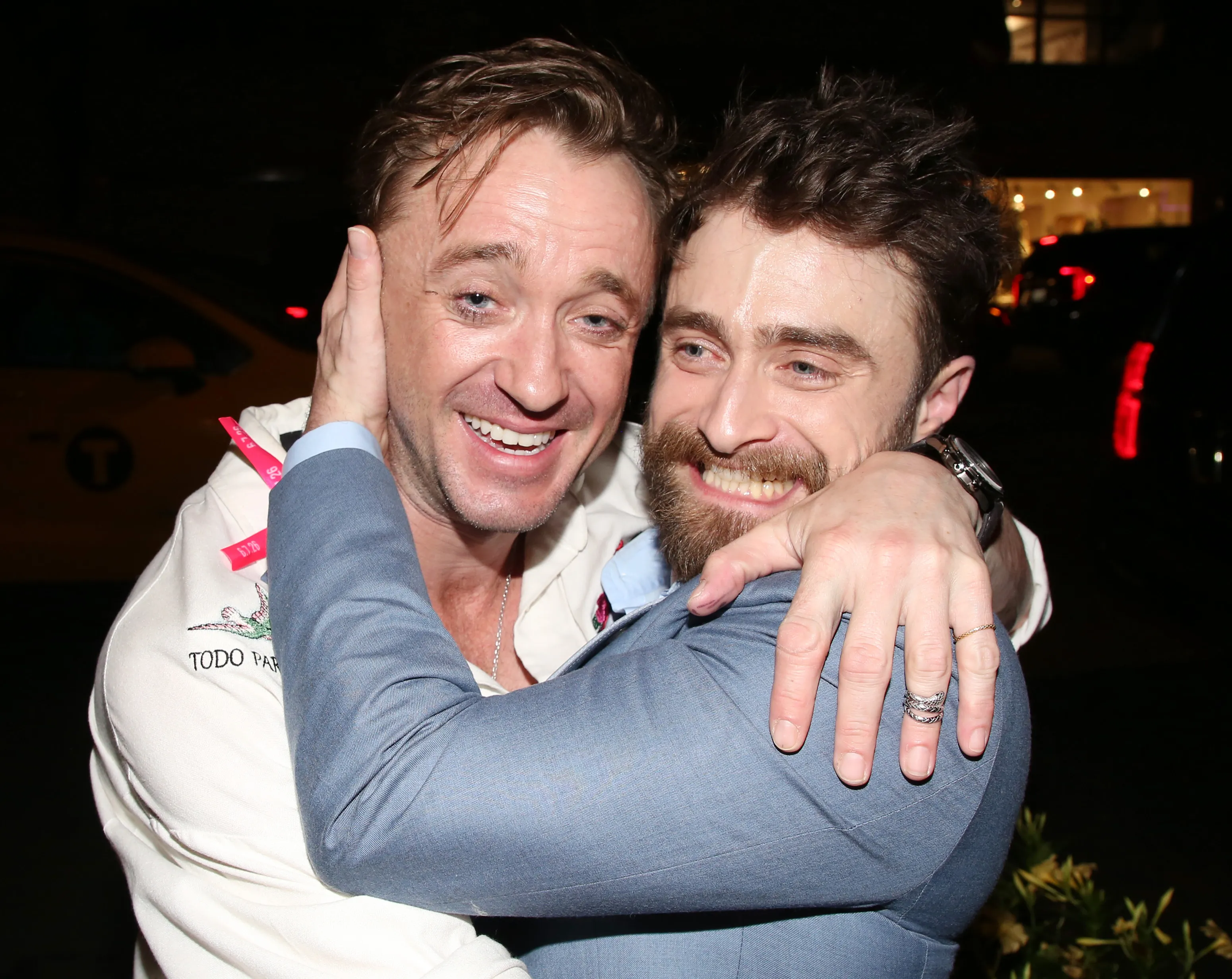 Tom Felton and Daniel Radcliffe