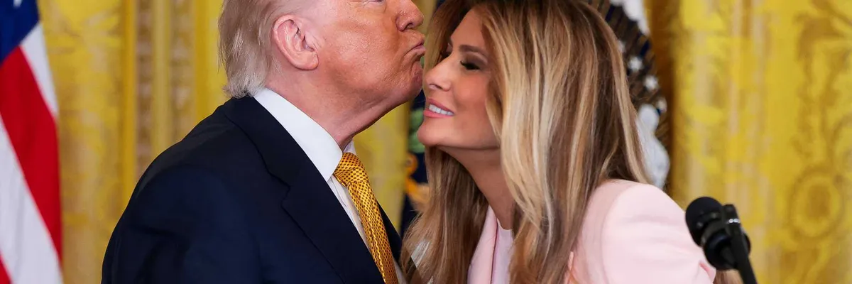 Trump ‘competes’ with Melania’s WH bedroom as he sleeps in ‘living room’: authors