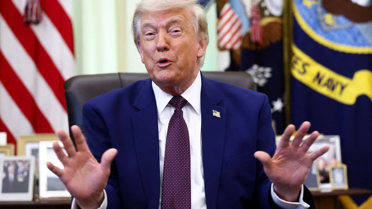‘Be quiet!’ Trump snaps at CNN’s Kaitlan Collins during Oval Office confrontation