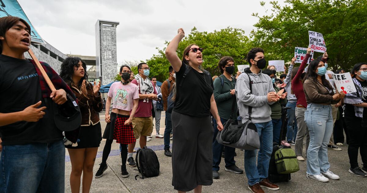 Reinstated professor sues California university, alleging retaliation over pro-Palestinian protests