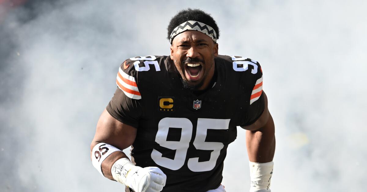 Super Bowl favorites? Rams make their claim by trading for superstar Myles Garrett
