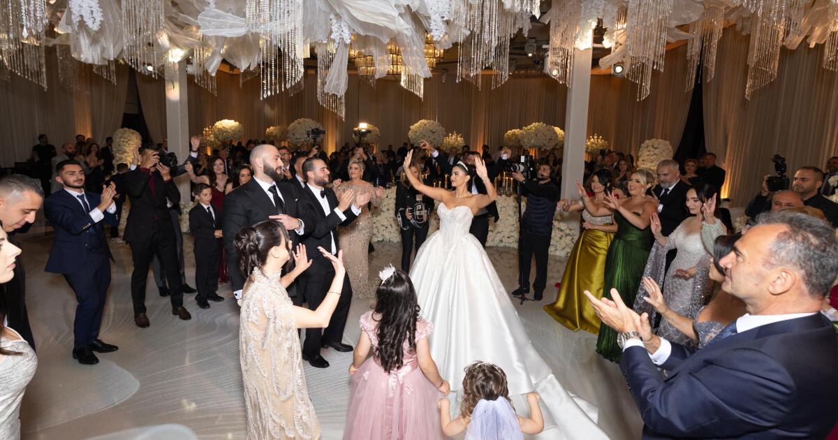 Inside L.A.’s Armenian banquet halls, where the caviar flows and the party never stops