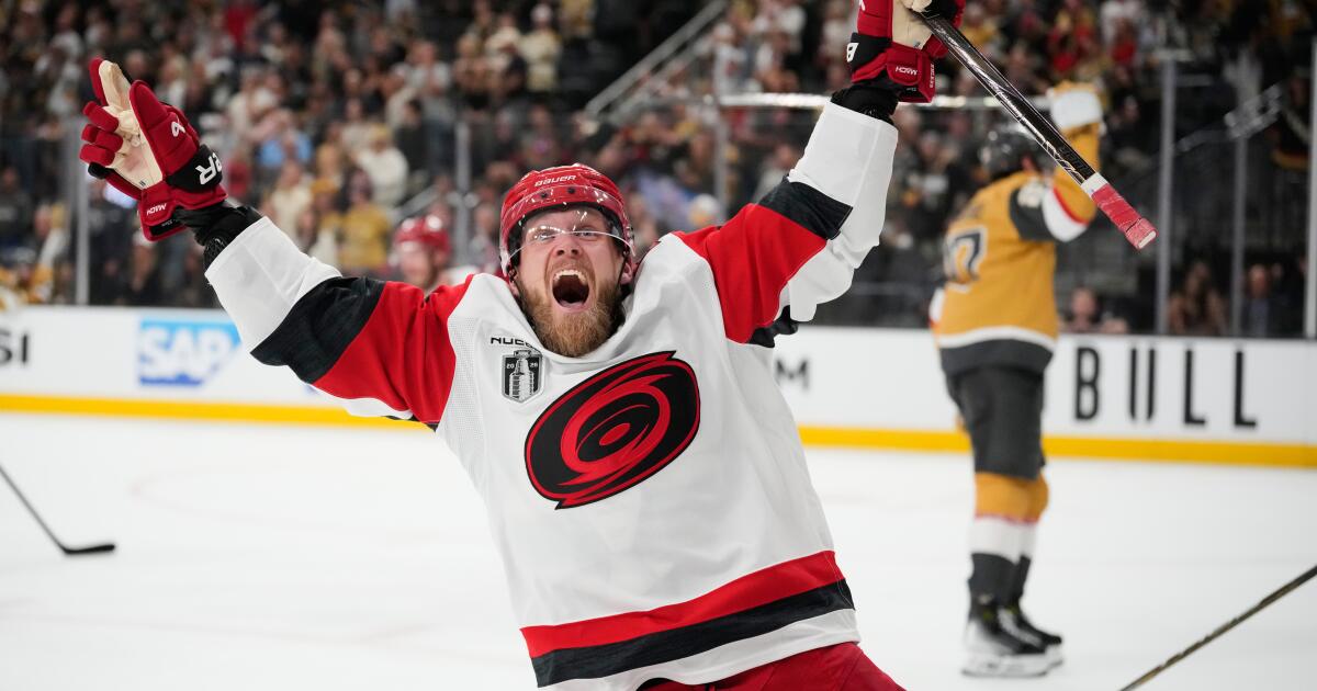 Carolina Hurricanes defeat Vegas Golden Knights for first Stanley Cup title in 20 years