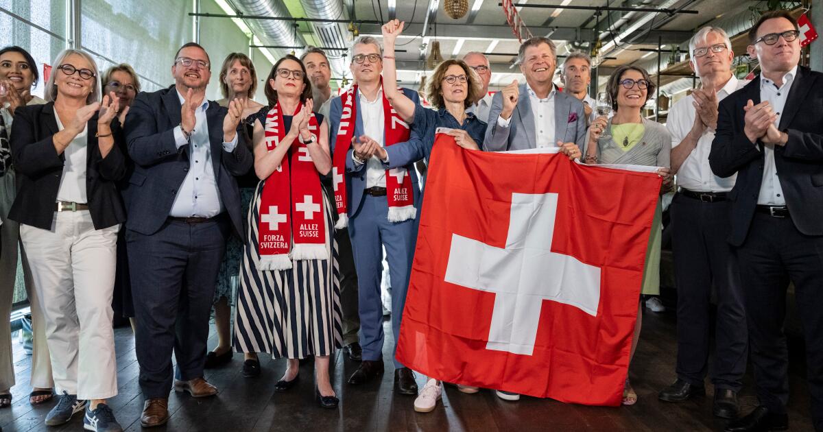 Swiss voters reject right wing’s bid to cap population at 10 million, early results show