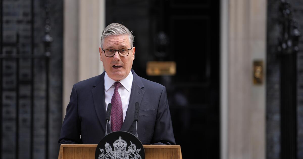 Starmer announces he’ll resign as U.K. prime minister with Burnham confirming bid to succeed him