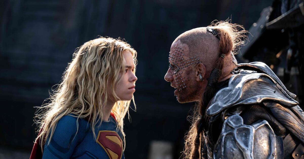 A hot mess, ‘Supergirl’ has a rowdy spirit but a too-terrestrial plot