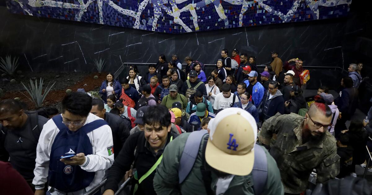 Emotional, creative protests rise up in Mexico City ahead of historic World Cup opener