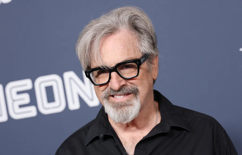US actor Robert Carradine smiling at the premiere of "Sentimental Value."