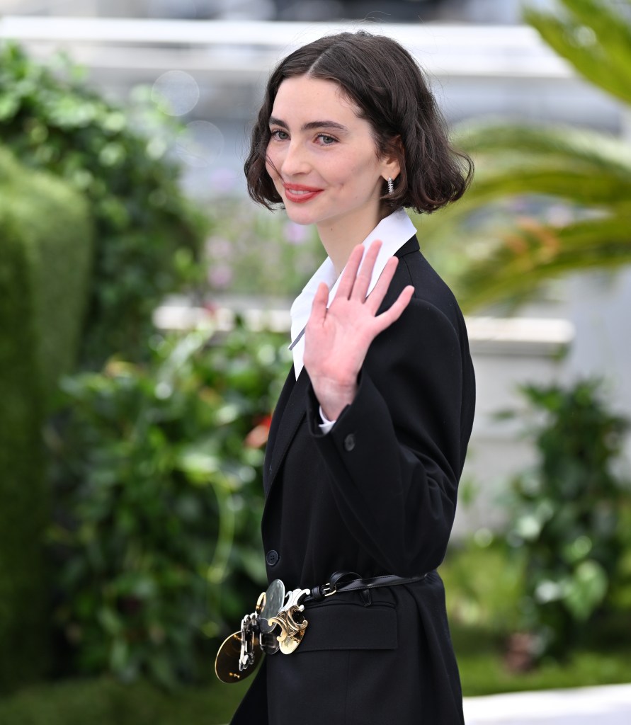 US actress Meadow Rain Walker waves during a photocall for "The Fast and the Furious" at the 79th Cannes Film Festival.