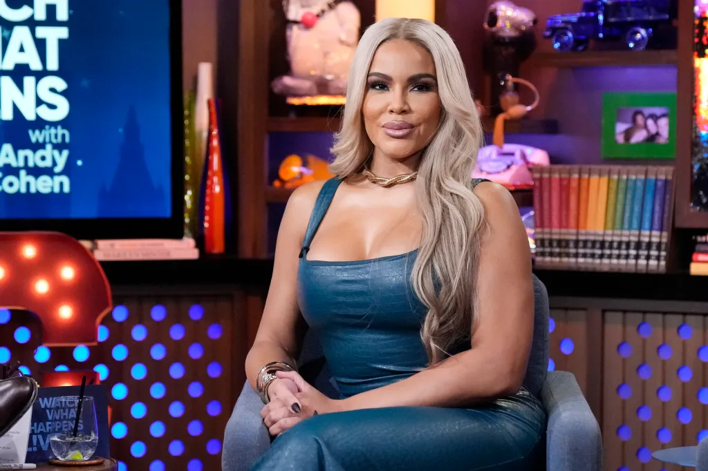 Mia Thornton on "Watch What Happens Live With Andy Cohen".