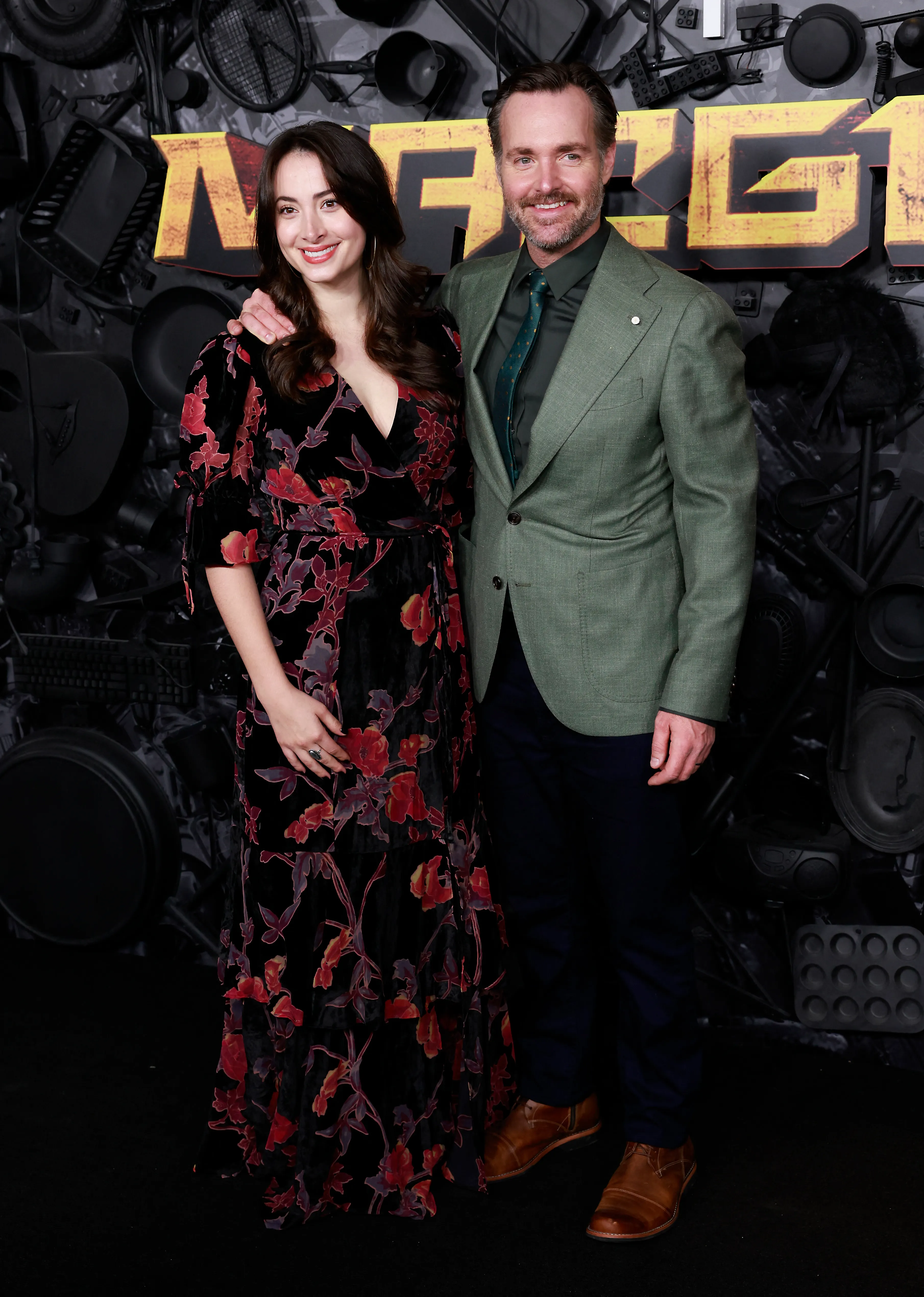 Will Forte and Olivia Modling attending the "MacGruber" screening.