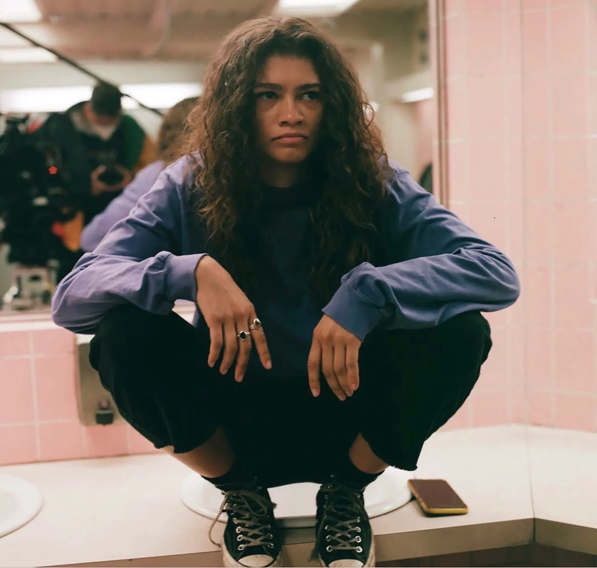 Zendaya in "Euphoria"