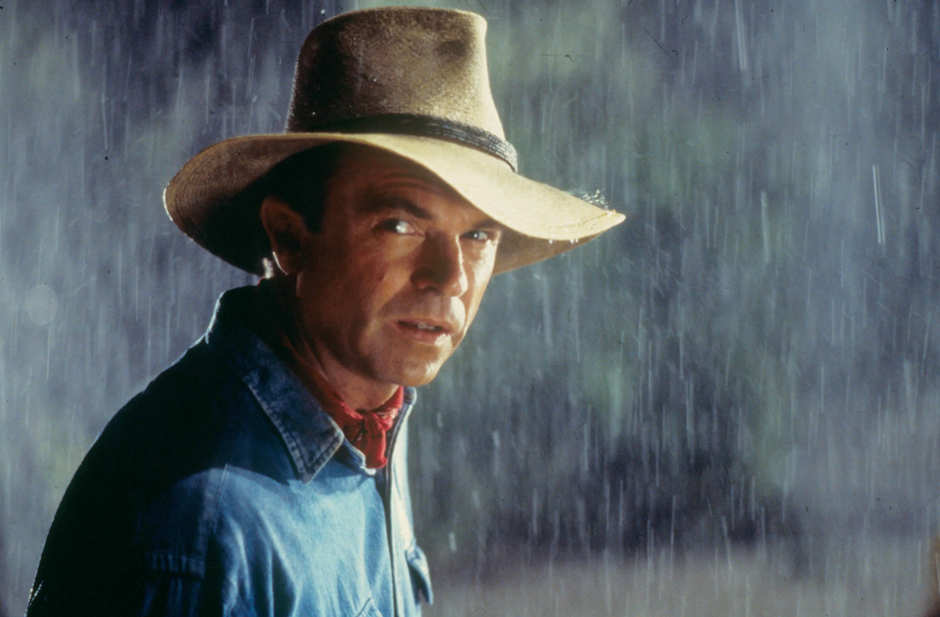 Sam Neill in "Jurassic Park"