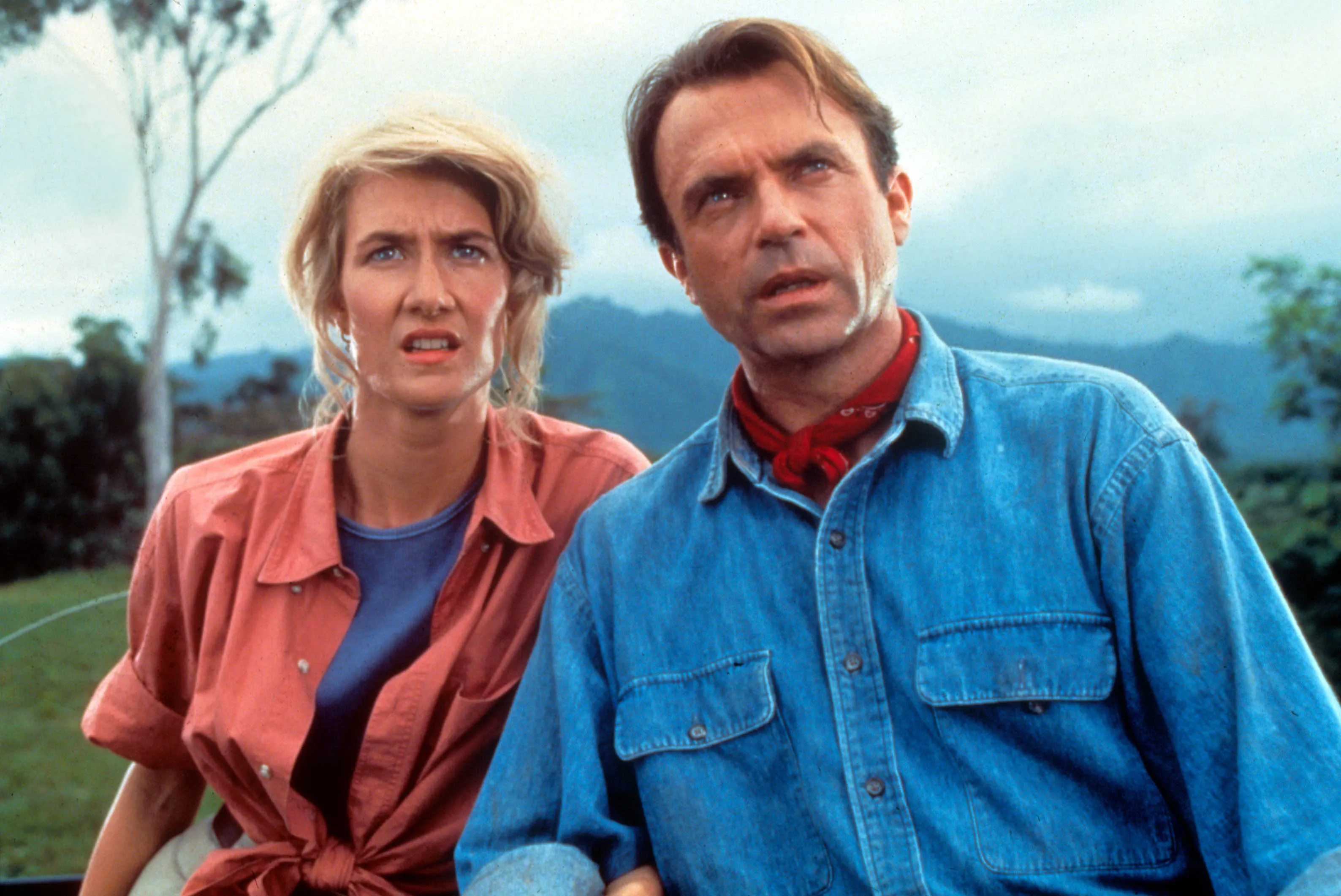 Sam Neill in "Jurassic Park"