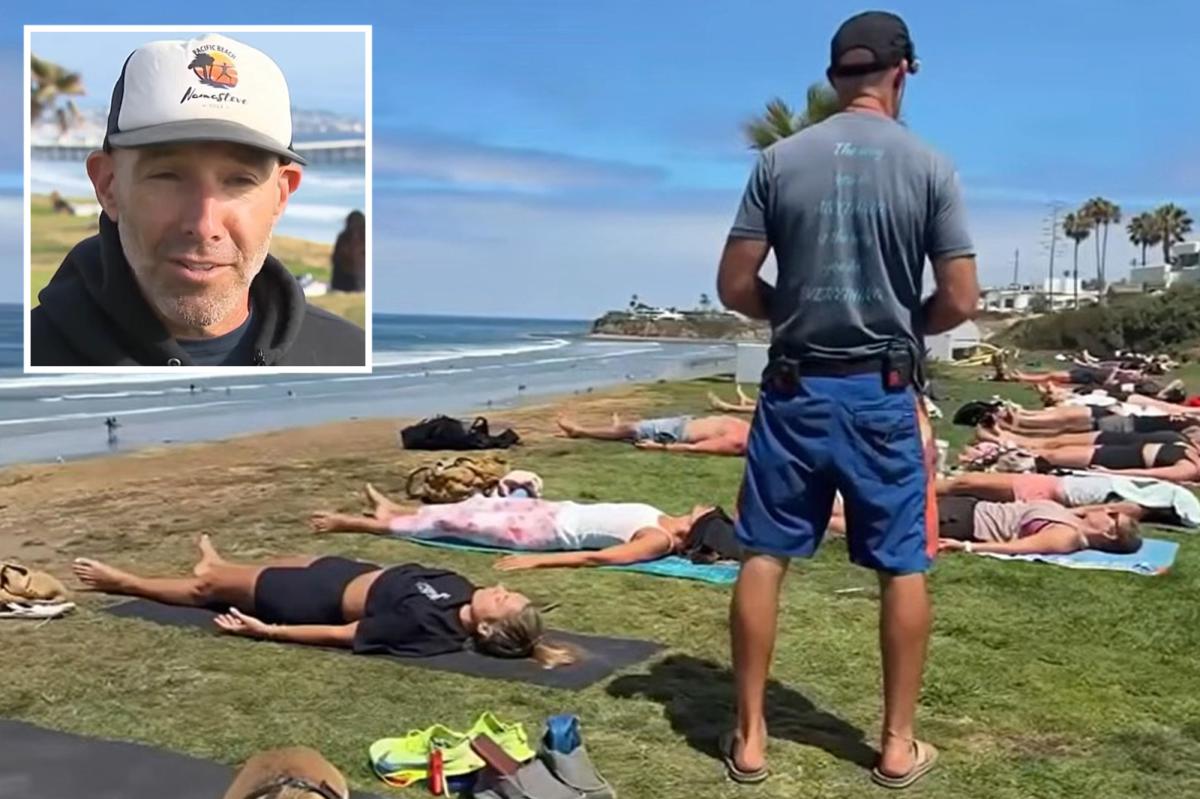 Top yogi ‘NamaSteve’ goes to war with San Diego after run in with park rangers