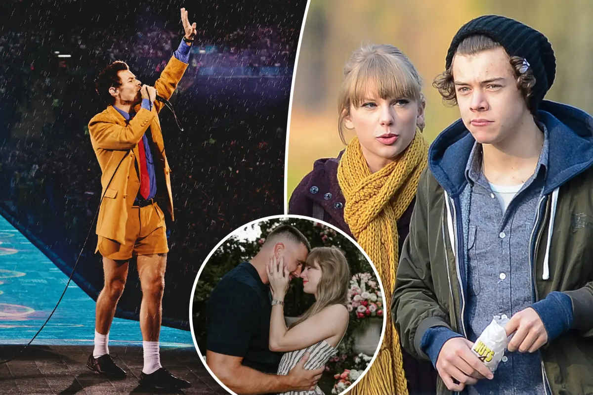 Harry Styles performs Taylor Swift breakup song hours before his ex’s MSG wedding to Travis Kelce