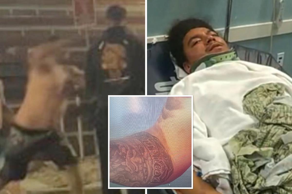 Skinheads shouting vile racial slurs brutally bashed young couple, Marines at popular SoCal pier