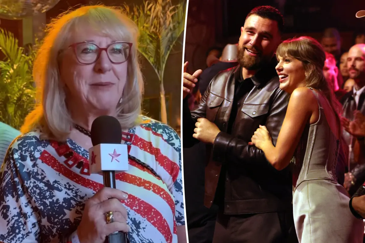 Donna Kelce uses one word to describe Travis and Taylor Swift’s star-studded MSG wedding