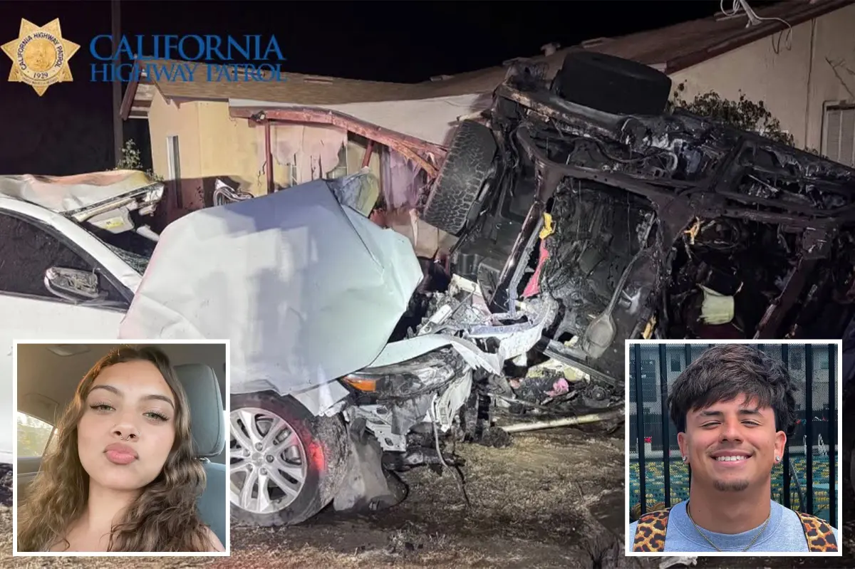 California teen, 19, killed in horrifying crash after 18-year-old woman’s deadly mistake