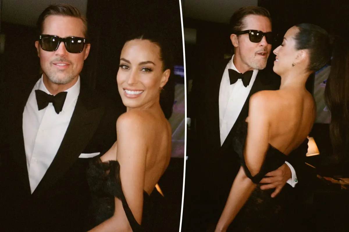 Brad Pitt and Ines de Ramon go Instagram-official with snaps from Taylor Swift’s wedding