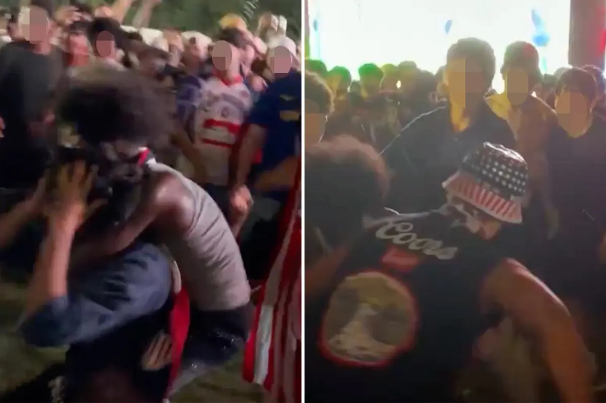 Massive brawl breaks out inside FIFA Fanzone on National Mall during USMNT World Cup game
