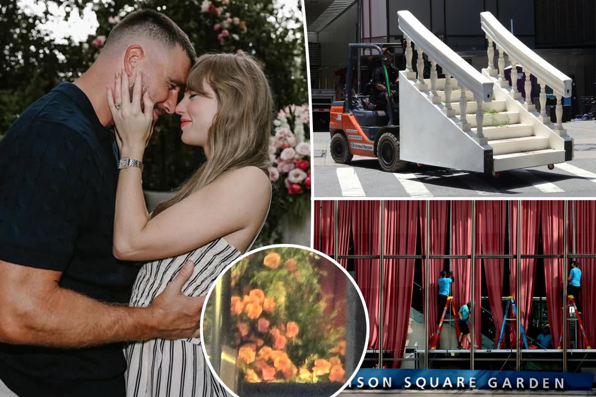 Breakdown of Taylor Swift and Travis Kelce’s $30 million MSG wedding revealed — including $5 million in florals and decor