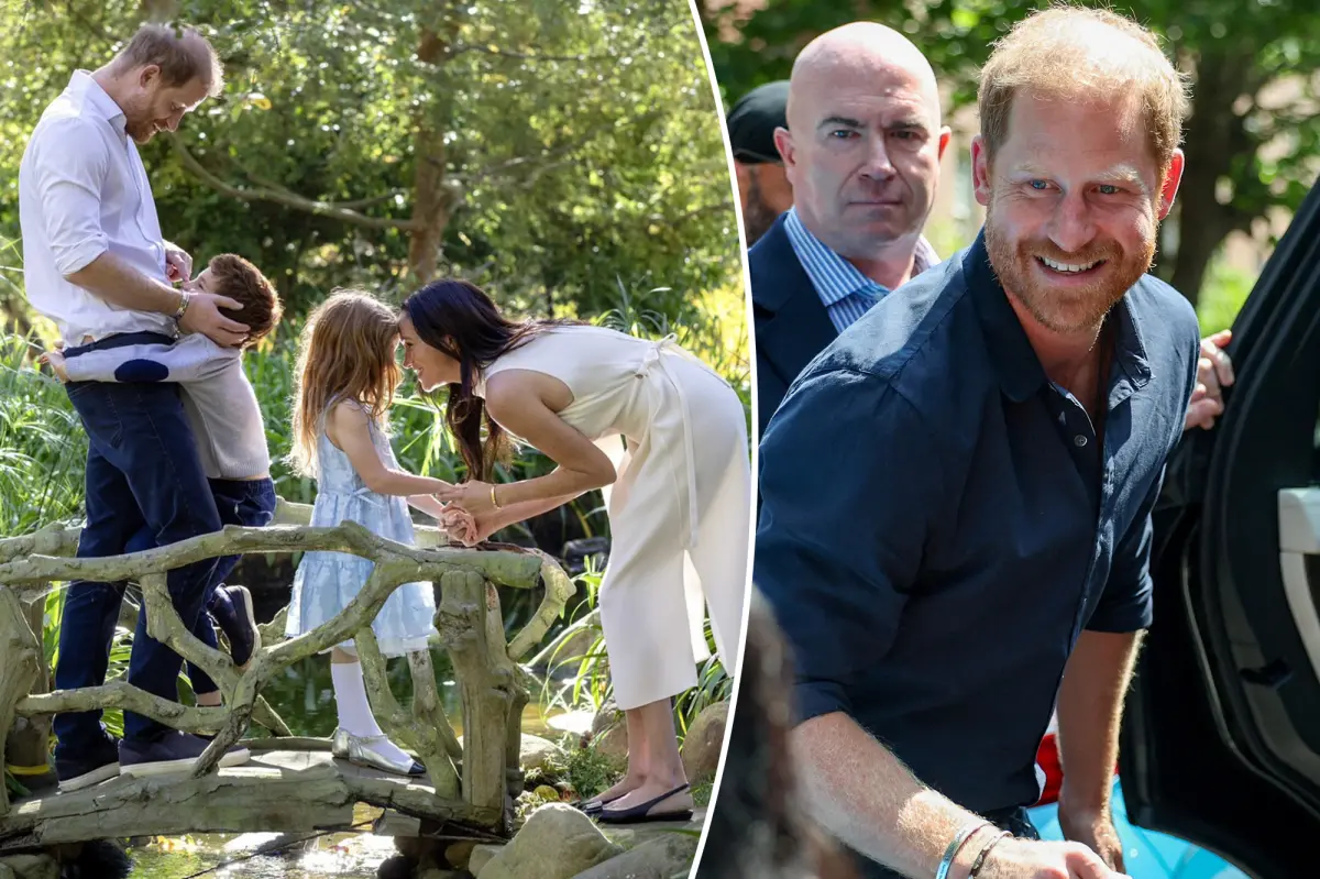 Meghan Markle and kids will join Prince Harry in UK after all