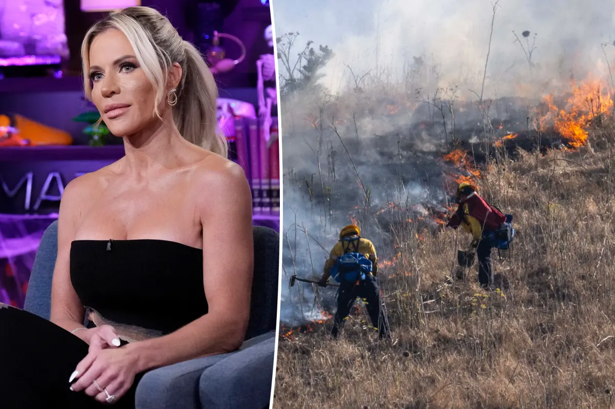 ‘Real Housewives’ star reveals son is facing ‘consequences’ for his involvement in starting a wildfire