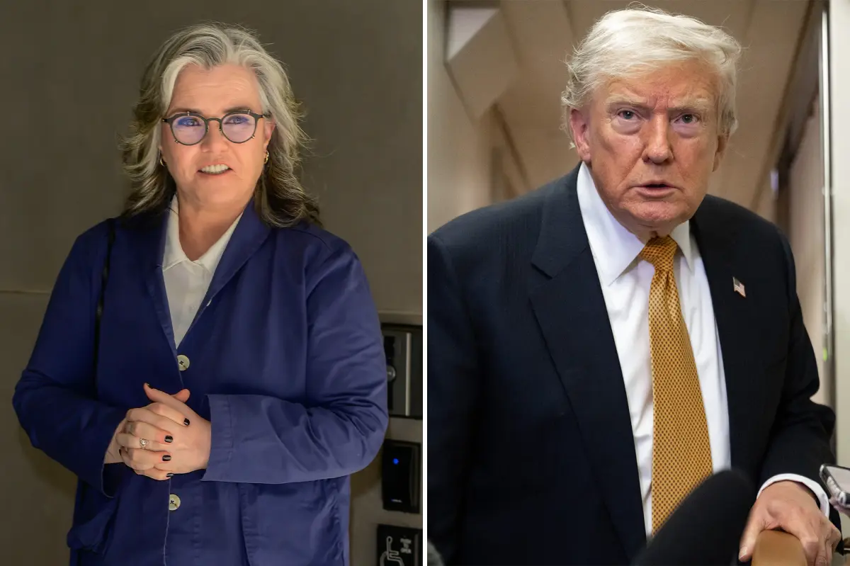 Rosie O’Donnell escalates feud with Trump