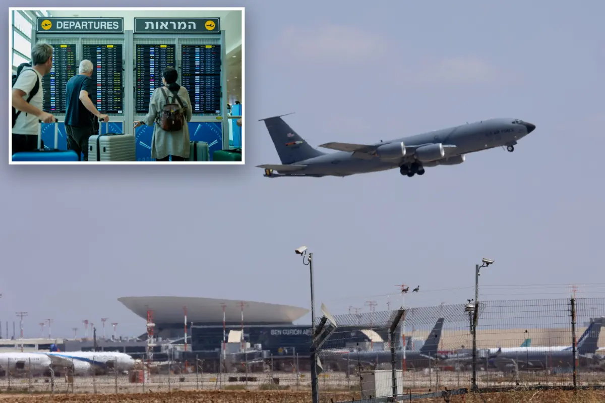 US to keep refuelers at Israel’s Ben Gurion Airport, risking flights for 50,000 travelers