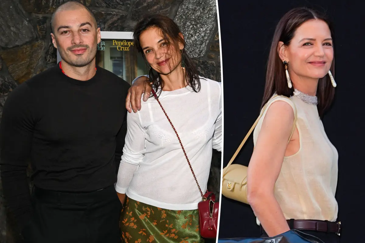 Katie Holmes sparks relationship rumors as she holds hands with artist Jason Bard Yarmosky