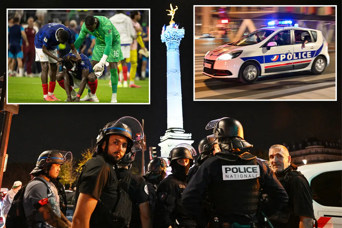 Man shot, 160 arrested as riots erupt across France following World Cup loss