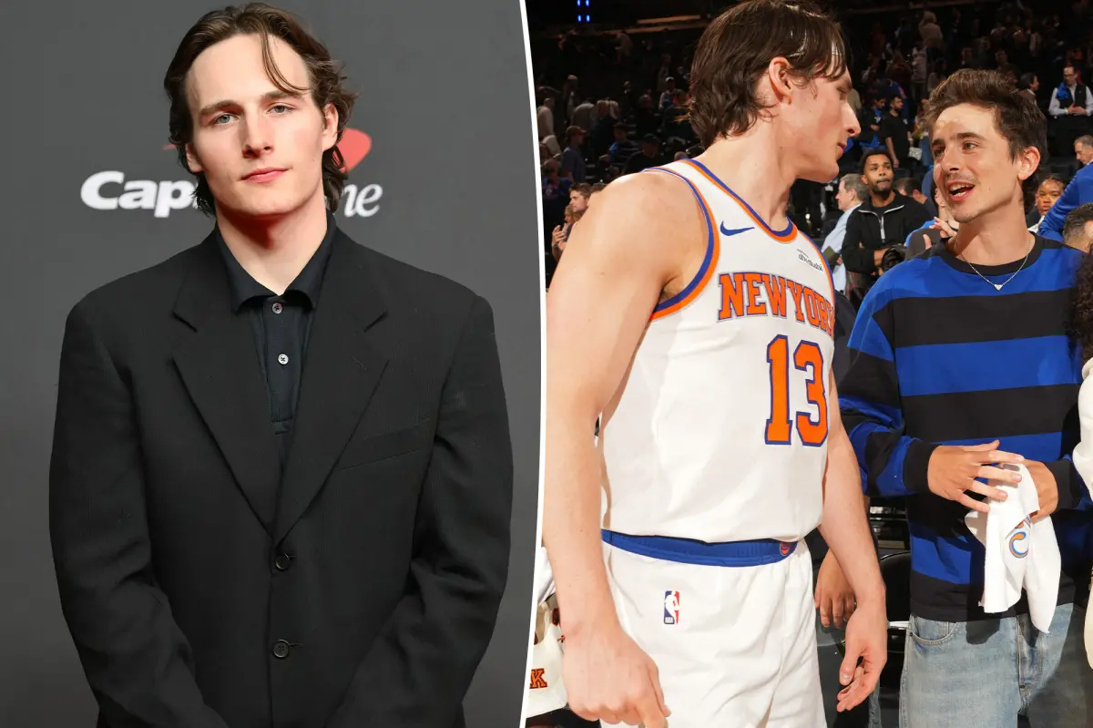 New York Knicks star Tyler Kolek reveals A-lister he wants on celebrity row after Timothée Chalamet’s ‘support’