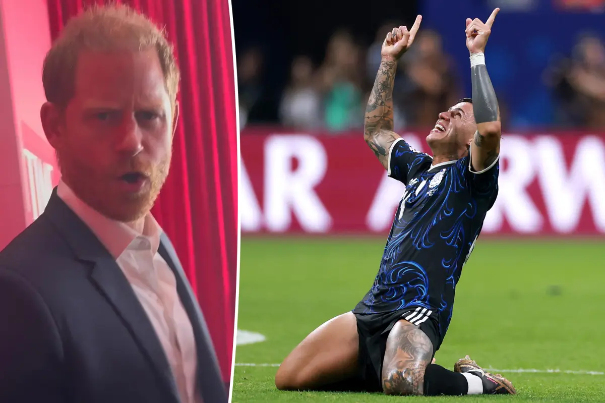 Prince Harry shares his unfiltered reaction to England’s heartbreaking World Cup loss