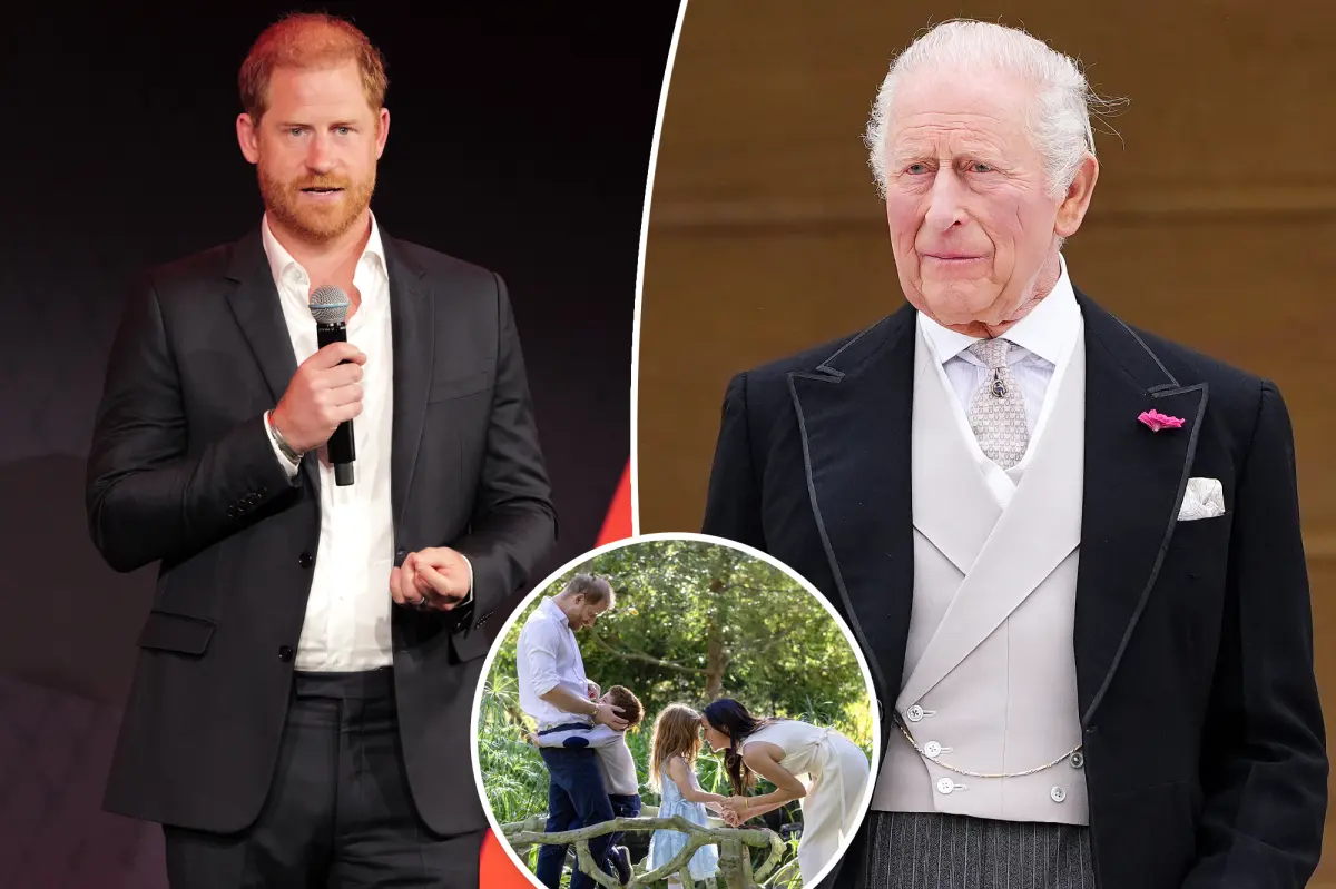 Prince Harry gives update on King Charles’ health, Meghan Markle and kids after private UK reunion