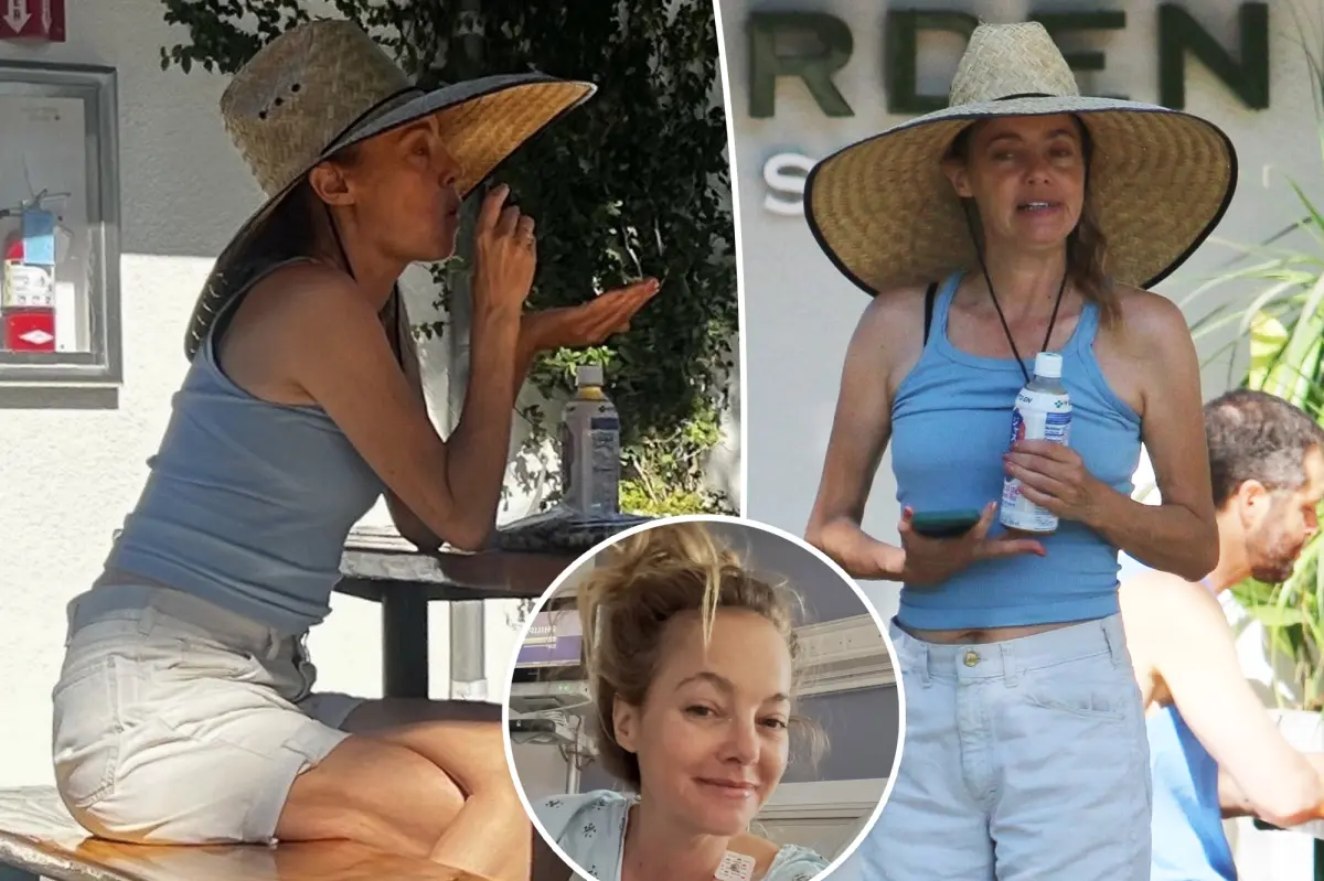 Bijou Phillips steps out for lunch date just 2 weeks after receiving life-saving kidney transplant