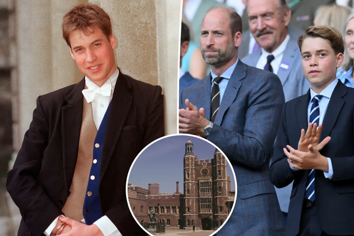 Why Prince George’s Eton years will be far tougher than they were for dad Prince William