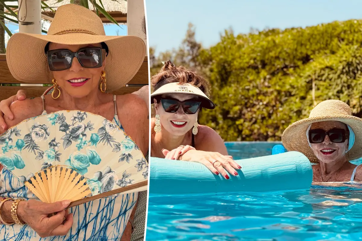 Joan Collins, 93, showcases timeless beauty with former Bond girl Alison Papworth in St. Tropez